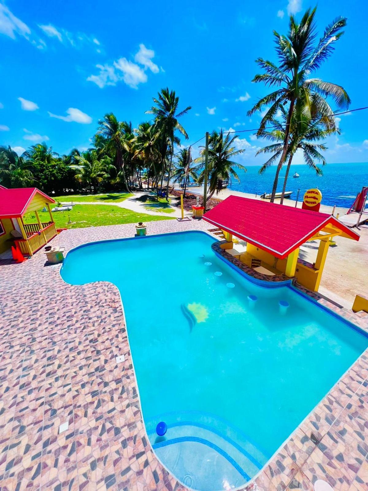 Tropical Paradise Express Caye Caulker Extérieur photo